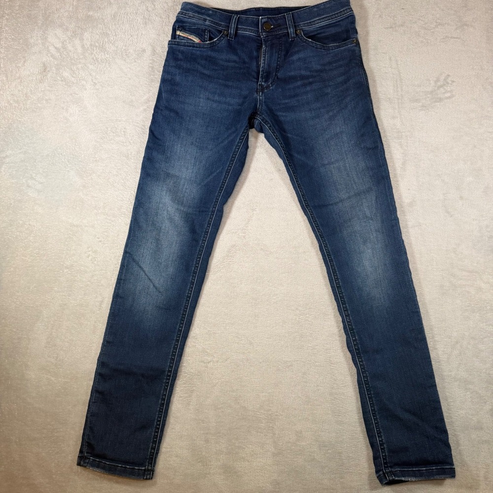 Diesel Kid Thommer-J JJJ Slim Skinny Jeans Dark Wash Blue Size 14Y KXB17 Stretch